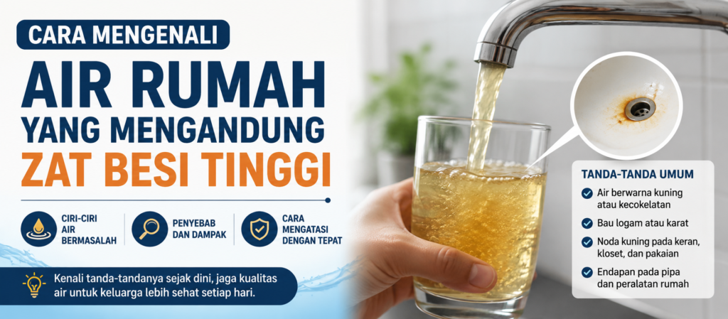 Cara Mengenali Air Rumah yang Mengandung Zat Besi Tinggi, Jangan Abaikan Tanda-Tanda Ini